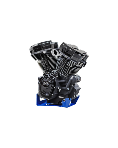 S&S MK136 Black Edition Engine W/550G Cam 4 Harley 17-23 Oil-Cooled M8 Touring