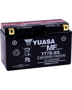 Yuasa YT7B-BS High Performance Maintenance-Free Battery ATV Motorcycle