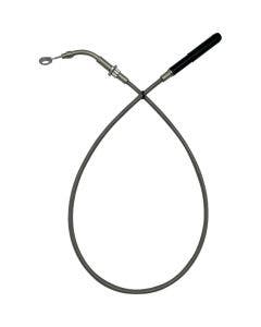 FBI Braided 12"-14" EZ Install Upper Clutch Cable Harley 21-23 Touring Models