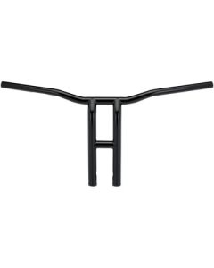 Biltwell 6264-2013 14" Tyson XL Pullback 1" Black T-Bar Slotted Harley