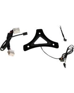 Custom Dynamics Dual Intensity Run/Brake LED Backrest Black Harley FLH/T 97-13