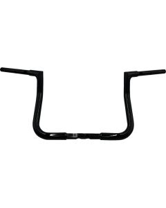 FBI 1 1/4" EZ Install Flat Top Black 11" Rise Handlebars 4 Harley 2024- FLHX