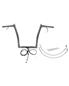 FBI Pointed Top Plug n Play EZ 1-1/4" Handlebar Kit Harley 15 FLTRX/S