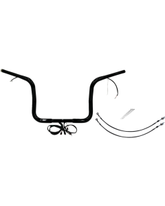 FBI Round Top Plug n Play EZ 1-1/4" Handlebar Kit Harley 16-20 FLH/T