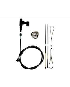 Feuling 9044 Stainless Remote Oil Pressure Gauge & Line Kit 17-19 Harley M8