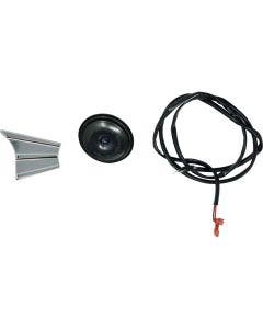 Kodlin Chrome Horn Relocation Kit for Harley 23-24 FLHXSE/FLTRXSE 24 FLHX/FLTRX