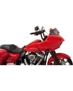 Klock Werks SPORT FLARE Black 6" Windshield for Harley Road Glide FLTR 15-23