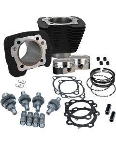 S&S Cycle Wrinkle Black 883cc to 1200cc Hooligan Big Bore Kit XL 00-19