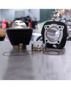 Buy S&S 910-0681 Black w/No Highlight Fins 124" Big Bore Kit for M8 107" Harley 0931-0833 09310833 Harley power gain engine mod davidson softail dyna touring sportster from Eastern Performance Cycles. Great prices and free shipping!