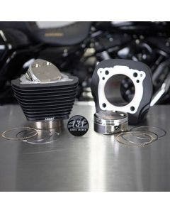 S&S Cycle 910-0763 Stroker Cylinder & Piston Kit Standard 131" Black Harley M8 17-Up
