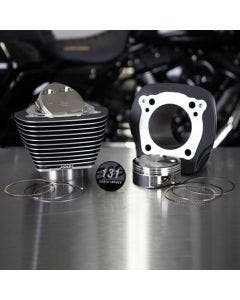 S&S Cycle 910-0764 Stroker Cylinder & Piston Kit 131" Granite Harley M8 17-Up