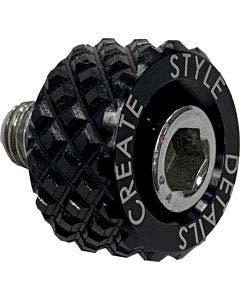 Kens Factory KFP-01 Black Next Level Micro Heel Shift Peg Harley & Custom