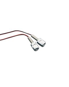 Kuryakyn 9199 Chrome L.E.D. License Plate Bolt Lights Pair Universal 12 Volt
