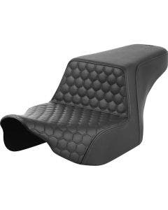 Saddlemen Step-Up Honeycomb Standard Reach Seat Harley