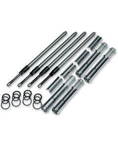 S&S Cycle 930-0123 Chromoly Quickee Pushrod Kit w/ Tube Covers Harley M8 17-Up
