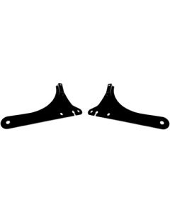 Cycle Visions CV8098 Black Sissy Bar Side Plates Harley Softail FLSL 18-20