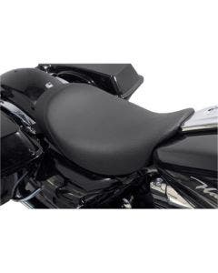 Danny Gray Minimalist Solo Seat Vinyl Smooth Stitch Harley Touring 08-Up
