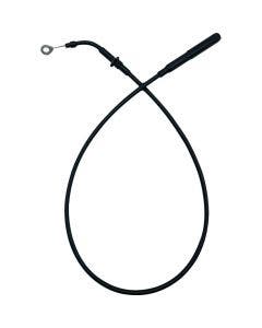 FBI Black Braided Stock EZ Install Upper Clutch Cable Harley 21-23 Touring