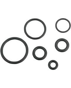 Drag Specialties EFI Replacement Fuel Line O-Ring Service Kit 4 Harley