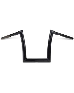 Todd's Cycle 12" Gloss Black Strip 1 1/2" 1.5 Handlebars for Harley FLT Softail