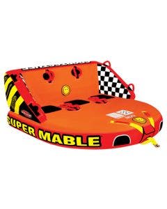 SportsStuff Towable Super Mable 3 Rider Person Inflatable Tow Tube 53-2223