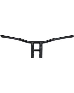 Biltwell 6258-2015 8" Tyson XL TBW Pullback Black T-Bar Slotted Harley