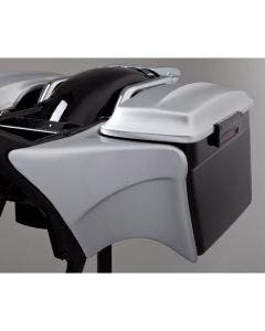 Jim Nasi Bagger Side Covers For Stretched Harley Davidson Saddlebags Flh Flt 1997-2008  