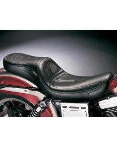 Le Pera LN-973 Black Maverick 2-Up Seat Harley Davidson Dyna FXDWG 96-03
