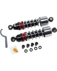 Burly Brand B28-1205 Chrome 11.5" Slammer Plus Lowering Shocks Harley XL 88-03