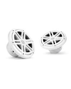 JL Audio Marine Boat M3 6.5-inch Cockpit Coaxial System White Sport Grilles