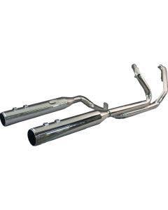 Khrome Werks 2-into-2 Dominator Exhaust 4-1|2" Muffler for 09-16 Harley FLH|T