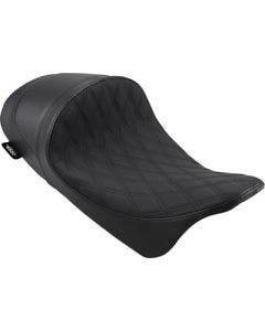 Drag EZ-On Predator Forward Low Solo Seat Solar Reflective Diamond FLH/T 08-Up