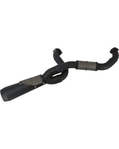 Trask TM-5110BK Black Big Sexy 2-1 High Performance Exhaust Harley FLH M8 17up