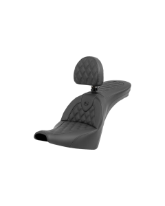 Saddlemen RoadSofa LS Seat W/ Drivers Backrest 4 Harley 18-23 FXBB/S/FXST