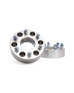 Rough Country 1101 2.0" Wheel Spacers Pair 88-18 Silverado Sierra GM SUV 6x5.5