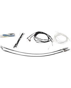 FBI EZ Install 14" Black Handlebar Install Kit 4 Harley 18-20 Road King Models