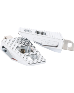 Thrashin P-54 Extra Grip Chrome Footpegs 4 Harley M8 Softail Models