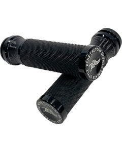 Kens Factory KFG-01 Black Next Level Grips Type 1 Harley TBW Touring & Softail