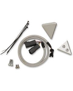 Dakota Digital AI-251 Chrome Speedometer Gauge Mount American IronHorse w/ V-Bar