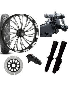 RC 26 Axxis Eclipse Wheel Tire Neck Rake Front End Package Harley Single Side