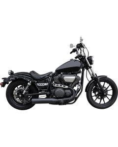 Baron Customs 4" Diameter Straight-Cut Slip On Muffer Exhauast Yamaha Bolt 14-16