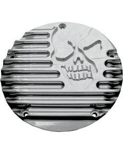 Covingtons Chrome Machine Head CNC Machined Derby Cover Harley Twin Cam 99-17