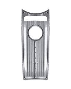 Covingtons Customs Dimpled Chrome Dash Insert Cover Harley Road King FLHR 08-17