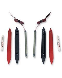 Custom Dynamics CD-BL8B-RS Tru-Flex 8" Smoked LED Accent Tail Lights Universal