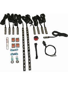 Custom Dynamics CD-IND-TMWK1 Black Light Motorcycle Engine Accent LED Light Kit