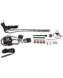 Custom Dynamics CD-IND-TMWK1BM Full Engine LED Accent Light Kit w/ Bluetooth