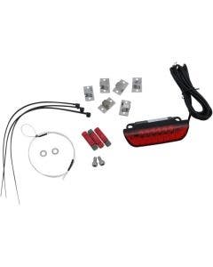 Custom Dynamics CD-LR-06-R Luggage Rack LED Light Bar Harley Touring 09-Up