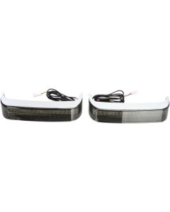 Custom Dynamics CD-SB-HD-CS Chrome/Smoked Saddlebag LED Accent 97-13 Touring