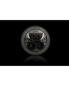 Custom Dynamics Black Tru-Beam 7" Headlight Headlamp for Harley Touring FLH/T