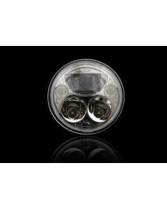 Custom Dynamics Chrome Tru-Beam 7" Headlight Headlamp for Harley Touring FLH/T